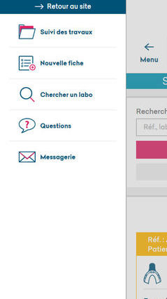 Menu spécifique au responsive design